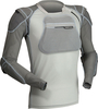 Moose Racing XC1,  protectorshirt long sleeve,  color: Light Grey/Grey,  size: S/M