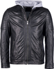 Mustang Teramisu,  leather jacket,  color: Black,  size: XL