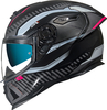Nexx SX.100R Skidder,  integral helmet,  color: Matt Black/Grey/Light Grey/Pink,  size: M