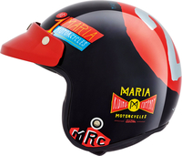 Nexx X.G10 Bad Loser,  jet helmet,  color: Black/Red/White,  size: XS