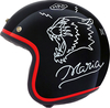 Nexx X.G10 Drake,  jet helmet,  color: Black/White/Red,  size: XXL