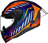 Nexx X.R3R Out Brake,  full face helmet,  color: Black/White/Red/Blue,  size: M