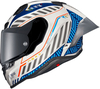 Nexx X.R3R Out Brake,  full face helmet,  color: White/Blue/Grey,  size: M
