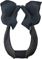 Nexx X.Vilijord,  cheek/neck pads,  color: Black,  size: XXL