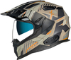 Nexx X.WED 2 Wild Country,  enduro helmet,  color: Matt Beige/Black/Orange,  size: L
