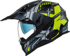 Nexx X.WED 2 Wild Country,  enduro helmet,  color: Matt Black/Neon-Yellow,  size: S