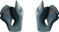 Nexx X.WED3 Pro,  cheek pads,  color: Blue/Light Grey/Orange,  size: XL