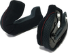 Nolan N100-5,  cheek pads steadyfit,  color: Black/Red,  size: M-XXL
