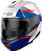 Nolan N100-6 Paloma N-Com,  flip-up helmet,  color: White/Grey/Blue,  size: XL