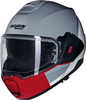Nolan N120-1 Grafo 349,  modular helmet,  color: Grey/Red/White,  size: M