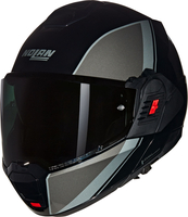 Nolan N120-1 Verniciatura Speciale 341,  modular helmet,  color: Black/Dark Grey/Grey,  size: L