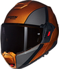 Nolan N120-1 Verniciatura Speciale 343,  modular helmet,  color: Dark Orange/Dark Grey/Black,  size: L