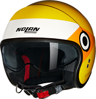 Nolan N21 Onirico 341,  open face helmet,  color: Yellow/White/Orange,  size: XS