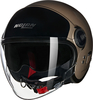 Nolan N21 Visor Verniciatura Speciale 341,  open face helmet,  color: Beige/Black,  size: M