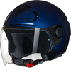 Nolan N30-4 T Classico Nobile 313,  open face helmet,  color: Matt-Dark Blue,  size: S