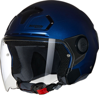Nolan N30-4 T Classico Nobile 313,  open face helmet,  color: Matt-Dark Blue,  size: S
