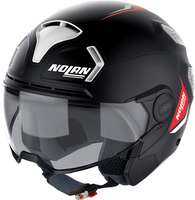 Nolan N30-4 T Inception,  jet helmet,  color: Matt White/Black,  size: S