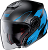 Nolan N40-5 Zefiro N-Com,  jet helmet,  color: Matt Blue/Black,  size: XL