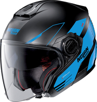 Nolan N40-5 Zefiro N-Com,  jet helmet,  color: Matt Blue/Black,  size: XL