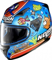 Nolan N60-5 Gemini Replica M. Melandri Aquarium,  integral helmet