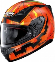 Nolan N60-5 Gemini Replica M. R. Rinaldi Pumpkin,  integral helme