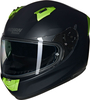 Nolan N60-6 Classico Nobile 311,  full face helmet,  color: Matt Black/Light Green,  size: L