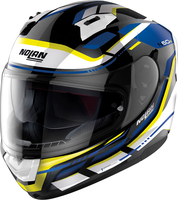 Nolan N60-6 Lancer,  integral helmet,  color: Black/Dark Blue/White/Yellow,  size: XL