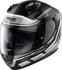 Nolan N60-6 Lancer,  integral helmet,  color: Matt Black/White/Light Grey,  size: L