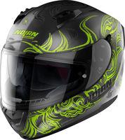 Nolan N60-6 Muse,  integral helmet,  color: Matt Black/Grey/Yellow,  size: XL