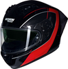 Nolan N60-6 Sport Mesmerico 342,  full face helmet,  color: Black/Red,  size: L