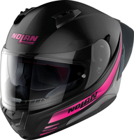 Nolan N60-6 Sport Outset,  integral helmet,  color: Matt Black/Grey/Pink,  size: XL