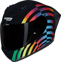 Nolan N60-6 Sport Policromo 343,  full face helmet,  color: Black/Red/Green/Blue/Yellow,  size: S