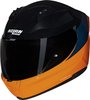 Nolan N60-6 Verniciatura Speciale 342,  full face helmet,  color: Orange/Black/Dark Grey,  size: S