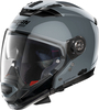 Nolan N70-2 GT Classic N-Com,  modular helmet,  color: Grey,  size: XXL