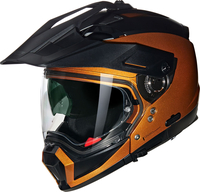 Nolan N70-2 X Classico Nobile 318,  modular helmet,  color: Dark Orange/Black,  size: L