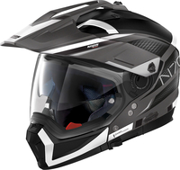 Nolan N70-2 X Earthquake N-Com,  modular helmet,  color: Matt Black/Grey/White,  size: M
