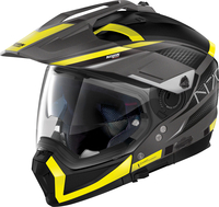 Nolan N70-2 X Earthquake N-Com,  modular helmet,  color: Matt Neon-Yellow/Black/Dark Grey,  size: L