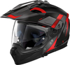 Nolan N70-2 X Skyfall N-Com,  modular helmet,  color: Matt Black/Grey/Red,  size: L