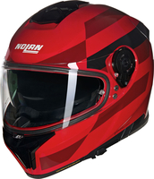 Nolan N80-8 Alfiere 346,  full face helmet,  color: Red/Dark Red/Black,  size: XL