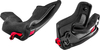 Nolan N80-8,  cheek pads,  color: Black/Red,  size: XS