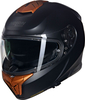 Nolan N80-8 Classico Nobile 311,  full face helmet,  color: Matt Black/Dark Orange,  size: XL