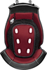 Nolan N80-8,  lining,  color: Black/Red,  size: XXS