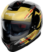 Nolan N80-8 Meteor N-Com,  integral helmet,  color: Black/Gold,  size: M