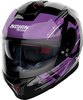Nolan N80-8 Meteor N-Com,  integral helmet,  color: Black/Purple,  size: XS