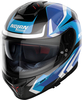 Nolan N80-8 Rumble N-Com,  integral helmet,  color: Light Blue/Dark Blue/Black/White,  size: M