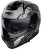 Nolan N80-8 Starscream N-Com,  integral helmet,  color: Matt Black/Dark Grey/Grey,  size: XXL