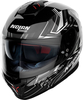 Nolan N80-8 Turbolence N-Com,  integral helmet,  color: Black/Grey/White,  size: S