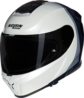 Nolan N80-8 Verniciatura Speciale 344,  full face helmet,  color: White/Black/Light Grey,  size: L