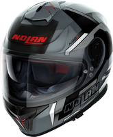 Nolan N80-8 Wanted N-Com,  integral helmet,  color: Black/Grey,  size: XXL