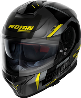 Nolan N80-8 Wanted N-Com,  integral helmet,  color: Matt Black/Grey/Yellow,  size: L